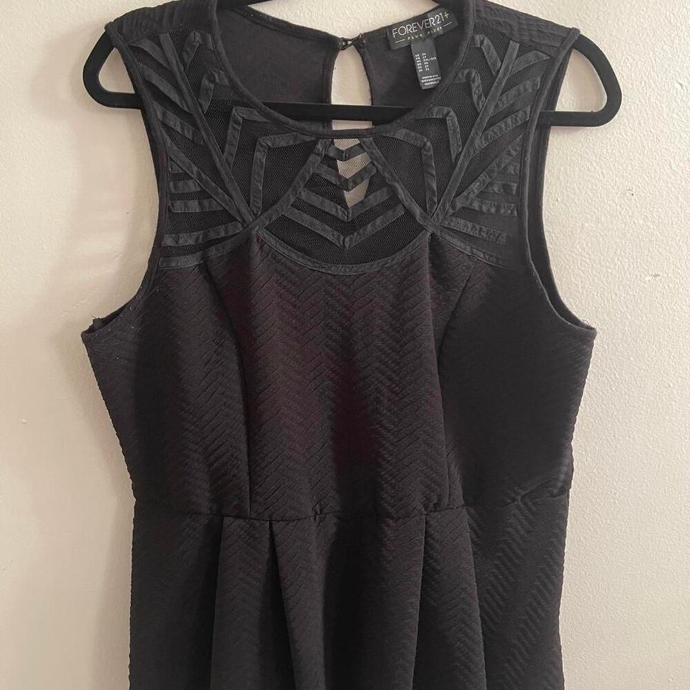 Forever-21 Women's Black Blouse